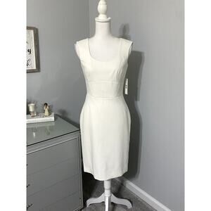 Copied - NWT Antonio Melani Tailored White Dress